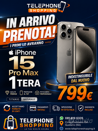 iPhone 15 Pro Max 1TB  permutiamo usato