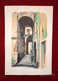 Litografie acquerellate cm.35x50