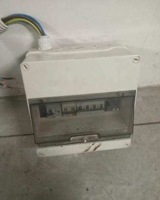 centralino quadro elettrico da parete ip 55 