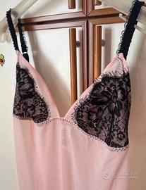 Babydoll rosa e nero