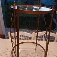 tavolinetto in vetro