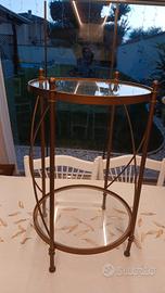 tavolinetto in vetro