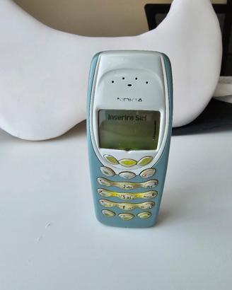 Cellulare Vintage Nokia 3410 con Batteria Nuova 