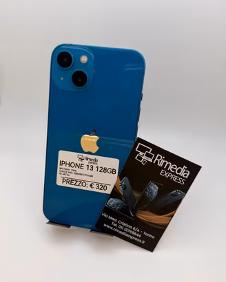 iPhone 13 128GB blu usato garanzia