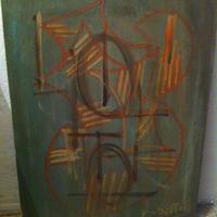 Quadro ASTRATTO 50x70  , olio su tela