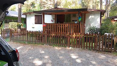casetta in campeggio 