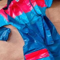 Tuta impermeabile moto vintage