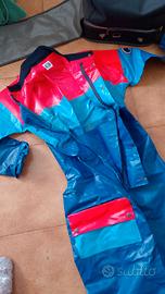Tuta impermeabile moto vintage
