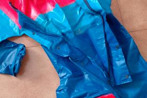 Tuta impermeabile moto vintage