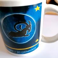 Tazza segno zodiacale capricorno ceramica 