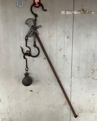 Bilancia Antica  stadera da 130 kg