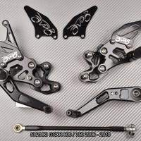 Pedane arretrate SUZUKI GSXR 600 / 750 2006 - 2010