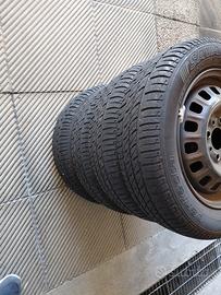 ruote  complete per fiat panda