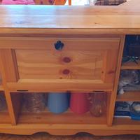 CREDENZA in stile tirolese abete massello