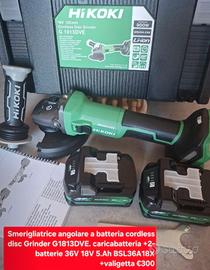 Smerigliatrice angolare a batteria G1813DVE 