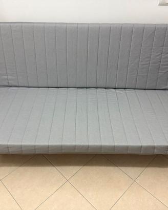 Ikea Divano letto 3 posti 140 x 200 con fodera Blu