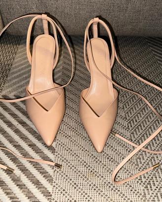 Décolleté Lace-Up Beige Primadonna (36)