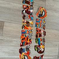 Festoni compleanno hot wheels