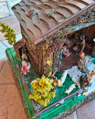 presepe fatto a mano