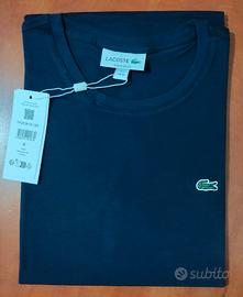 T-shirt Lacoste uomo tg 4/M colore blu scuro