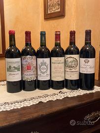 Lotto vini Bordeaux