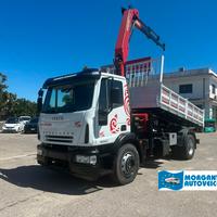 Iveco Eurocargo 180E24 K con ribaltabile nuovo 3 l