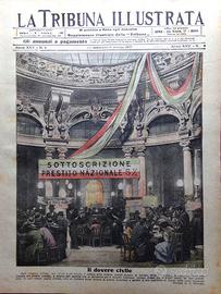 La Tribuna Illustrata 25 Febbraio 1917 WW1