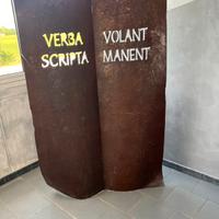 Scultura in ferro corten