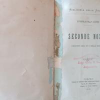 libro vintage "seconde nozze"