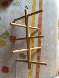 Trespolo in legno x Papagallini