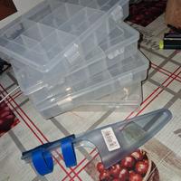 4 Scatole minuteria Pesca NUOVE