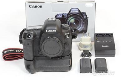 CANON 5D Mark IV corpo+ BG compatibile +2 batterie