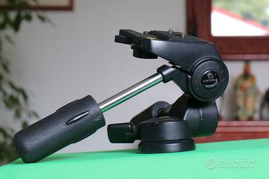 Testa per treppiede Giottos MH5001 + 2 piastre