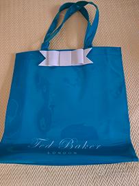 borsa verde con fiocco