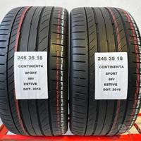 2 gomme 245 35 18 Continental
