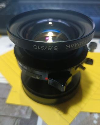 OBIETTIVO  f / 5.6 /210mm APO SYMMAR   (7)