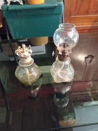 Lampade a olio in vetro