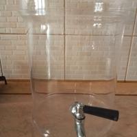 dispenser in vetro per bevande 5 lt.