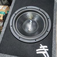 subwoofer ETON in cassa HIFONICS