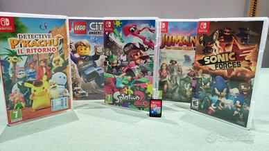 Blocco 6 giochi Nintendo switch 