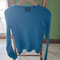 maglioncino donna ceruleo 