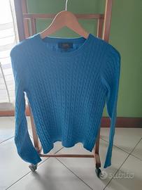 maglioncino donna ceruleo 