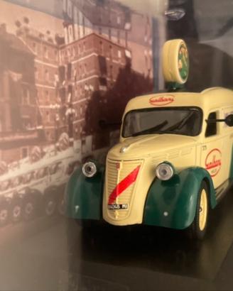 Modellino 1/43 Fiat 1100 ELR Furgone Galbani 1951