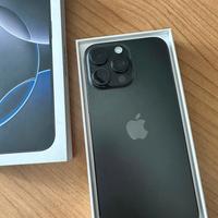 Iphone 16 pro max 256gb Titanium Black