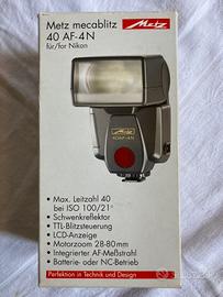 Flash Metz Mecablitz 40 AF-4 N per Nikon