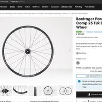 CERCHI BONTRAGER PARADIGM COMP 25