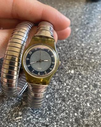Swatch vintage 6549 bracciale doppio giro