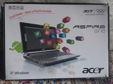 computer netbook acer aspire one 