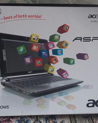 computer netbook acer aspire one 