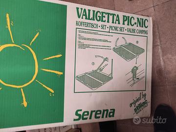 Tavolo da picnic richiudibile